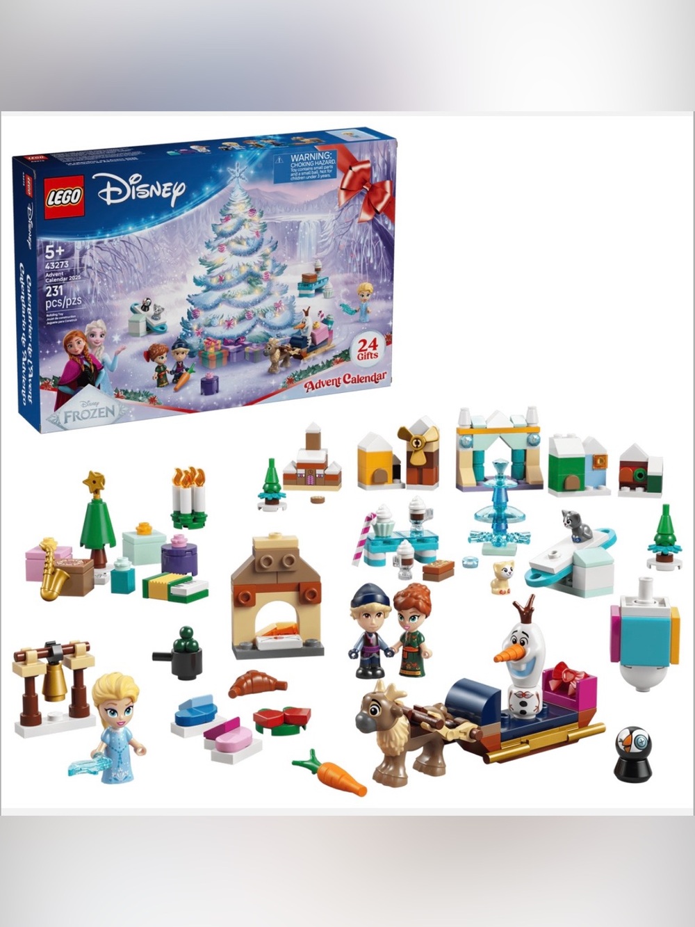 New LEGO Disney Frozen 43273 Advent Calendar 2025 Factory Sealed Box